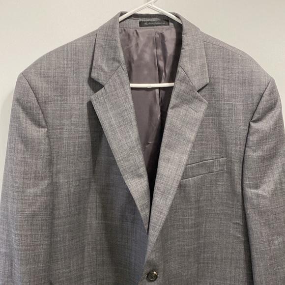 🚨Mens Van Heusen Suit Separates Jacket Coat 100% Wool - Picture 3 of 9